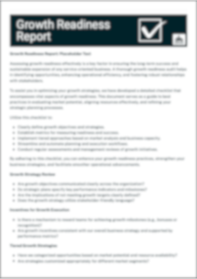Growth Readiness Audit Image - Document Image